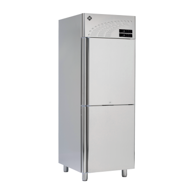 RMGASTRO LM 2350 | Skříň chladicí/mrazicí 2x 280 l, dvoudvéřová GN 2/1, nerez