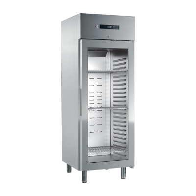 RMGASTRO ENF 700 RG | Skříň mrazicí 700 l prosklená bez agregátu GN 2/1, nerez