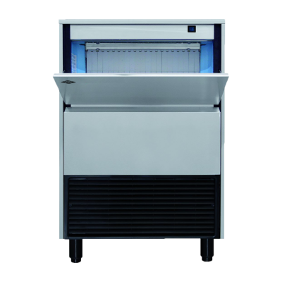 RMGASTRO IMK 8035 W | Výrobník ledu chlazený vodou kloboučkový led 22 g 74 kg/24h