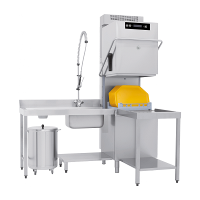 RMGASTRO TT 112 REC ABT | Myčka průběžná dvouplášťová rekuperace 50x50 - 400 V