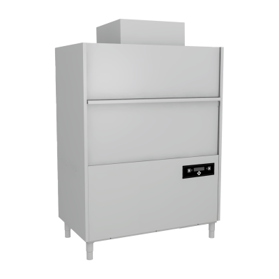 RMGASTRO S 302 REC ABT | Myčka na černé nádobí dvouplášťová s odpadovým čerpadlem a rekuperací 132x70 - 400 V