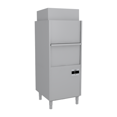 RMGASTRO S 107 REC ABT | Myčka na černé nádobí dvouplášťová s odpadovým čerpadlem a rekuperací 55x61 - 400 V