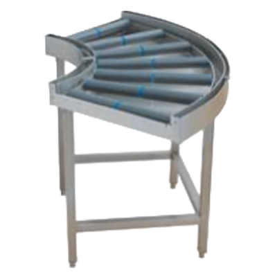 RMGASTRO CTS 168 | Stůl 90° válečkový vstupní nebo výstupní 110x110 cm