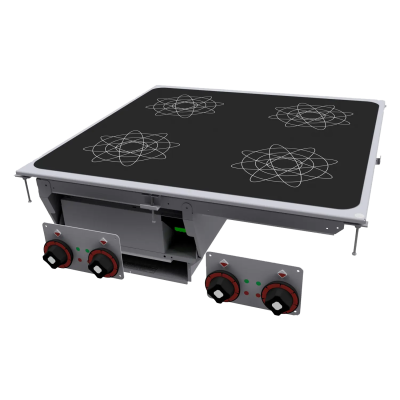 RMGASTRO PCID-68ET | Sporák indukční drop-in elektrický 4x drop-in plotýnka 400 V