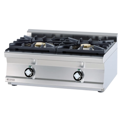 RMGASTRO PC2T-68G | Sporák čínský plynový 2x hořák bez podestavby