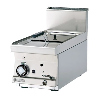 RMGASTRO F8T-63G | Fritéza plynová 0,75 kW/l, 8 l bez podestavby