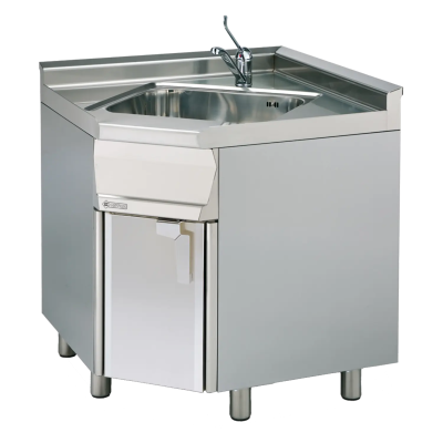 RMGASTRO LAA-68 | Rohový modul 1x dřez 50x40x20