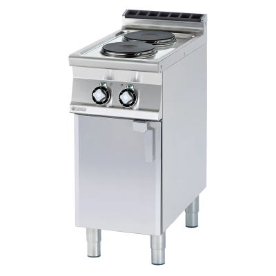 RMGASTRO PC-74ET | Sporák elektrický 2x plotýnka s podestavbou 400 V