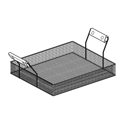 RMGASTRO K F E | Koš 1/1 pro 45 l fritézy F45 do 700 RM 65x33x17