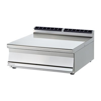RMGASTRO PLST-98 | Pracovní deska TOP linky 900, šířka 80 cm, komínek, čelo