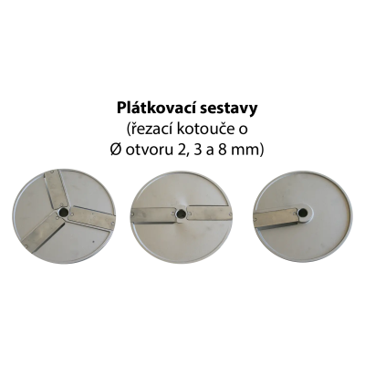 RMGASTRO DISK E2 R | Plátkovací disk 2 mm pro V99S sestava