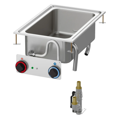 RMGASTRO BMD-64 EM | Vodní lázeň drop-in elektrická GN 1/1 - 150