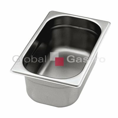 GASTRONORM 3140505 | GN 1/4 (h=40 mm) nerezová plná