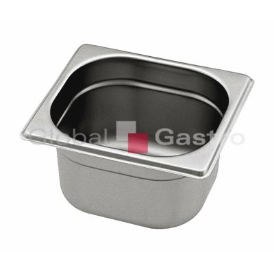 GASTRONORM 3150620 | GN 1/6 (h=200 mm) nerezová plná s uchy