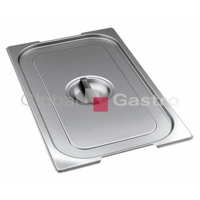 OPTINOX 3172400 | Víko GN 1/1 OPTINOX nerez s výseky pro ucha