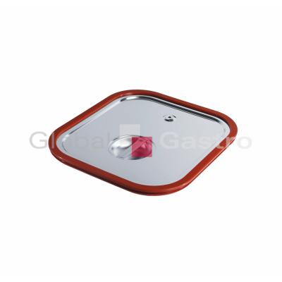 OPTINOX 3172510 | Víko GN 2/3 OPTINOX nerez se silikonovým těsněním