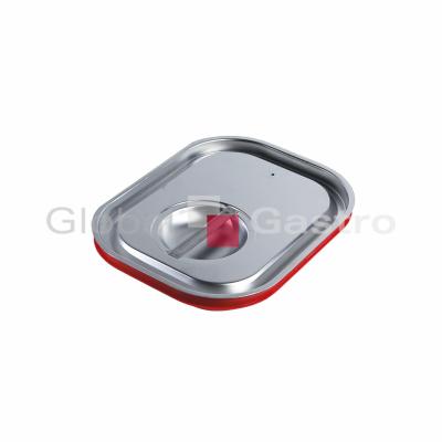 OPTINOX 3172520 | Víko GN 1/2 OPTINOX nerez se silikonovým těsněním