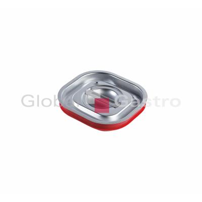 OPTINOX 3172550 | Víko GN 1/6 OPTINOX nerez se silikonovým těsněním
