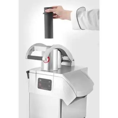 Elektrický kráječ na zeleninu, s elektronickým grafickým panelem řady CA-31, 230V, Sammic, Stříbrná, 230V/550W, 389x405x