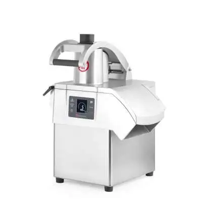 Elektrický kráječ na zeleninu s elektronickým grafickým panelem CA-3V- 5 rychlostí, Sammic, Stříbrná, 230V/1500W, 391x409x