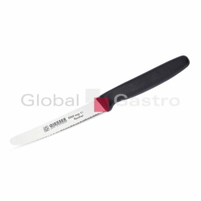 GIESSER 401030305186 | Giesser Nůž zubatý univerzální G 8365 110 mm černá