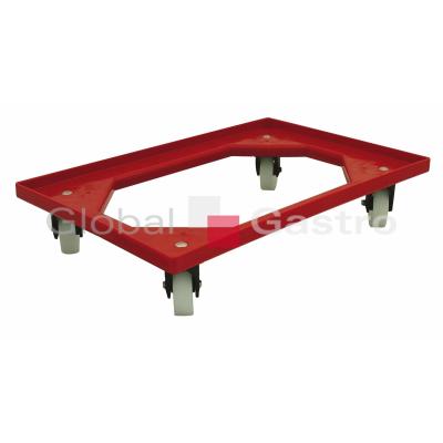 COMPLASTEC ROLLER SYSTEM 4420230 | Vozík 4 ot.kolečka - červený