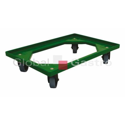 COMPLASTEC ROLLER SYSTEM 4420234 | Vozík 4 ot.kolečka guma - zelený