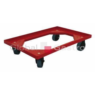 COMPLASTEC ROLLER SYSTEM 4420239 | Vozík 2 ot.kolečka guma - červený