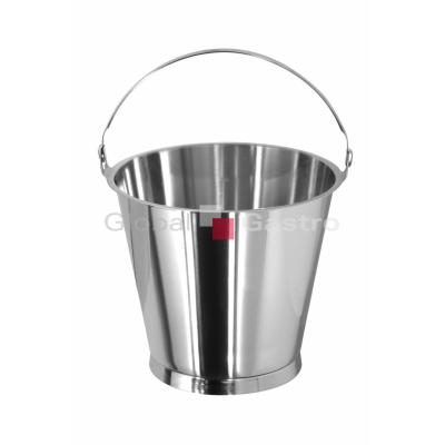 PADERNO 739224423101 | Vědro s podstavou (Ø300 mm, 10 l) nerez