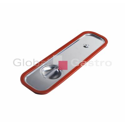 OPTINOX 3172560 | Víko GN 2/4 OPTINOX nerez se silikonovým těsněním