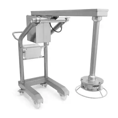 Mixér Turbo TRX-22, Sammic, Rozměry stroje během práce 568x1643x(H)1219 mm Rozměry složeného stroje 568x963x(H)1651 mm, 400V