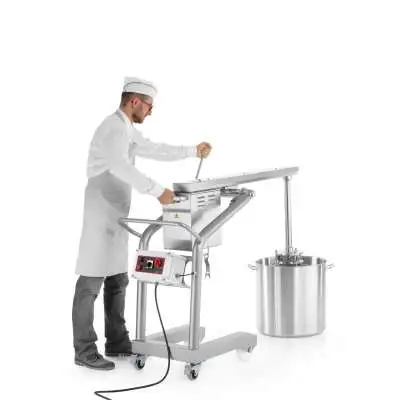 Mixér Turbo TRX-22, Sammic, Rozměry stroje během práce 568x1643x(H)1219 mm Rozměry složeného stroje 568x963x(H)1651 mm, 400V