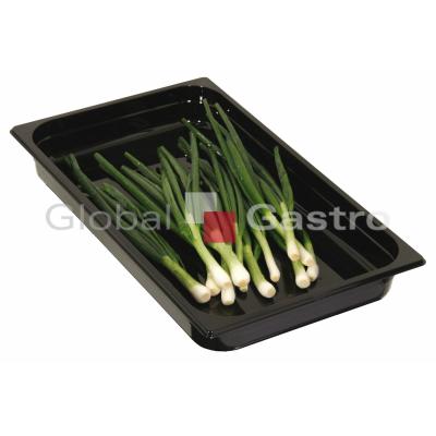 GASTRONORM 3121013 | GN 1/1 (h=65 mm) polykarbonát černý