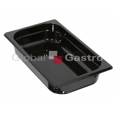 GASTRONORM 3121024 | GN 1/4 (h=65 mm) polykarbonát černý