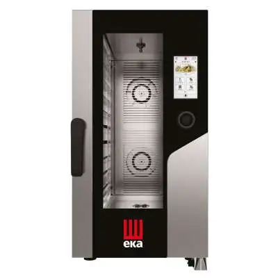 Konvektomat Millennial Gastro Compact 10×GN 1/1 s dotykovou obrazovkou - elektrický, Tecnoeka, 400V/15400W, 500x930x(H)970mm