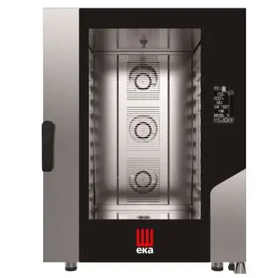 Konvektomat Millennial Black Mask , 10 × 600 × 400 mm - elektronicky řízený, elektrický, Tecnoeka, 400V/15500W, 850x1035x