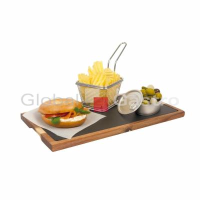 OEM 841248703069 | Deska servírovací dřevo a břidlice 325x260