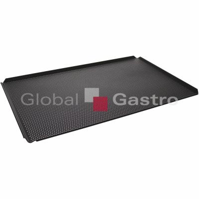 GASTRO-TIP 4028574289191 | Plech cukrářský GN1/1 TYNECK/AL 530x325x10mm performované 3mm