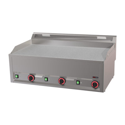 Red Fox FTHC 90 EL | Grilovací deska 97x48 elektrická durable chrom hladká bez podestavby 400 V