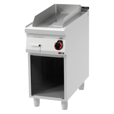 Red Fox FTH 90/40 E | Grilovací deska 31x65 elektrická hladká s podestavbou 400 V