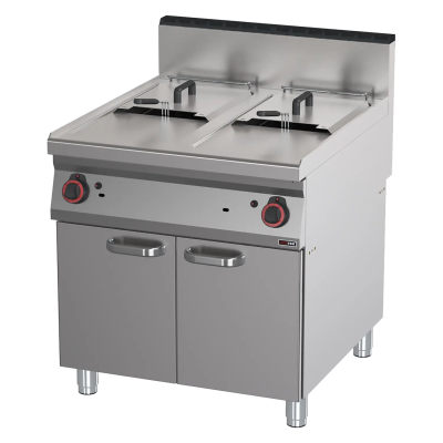 REDFOX FE 90/80-17 G | Fritéza plynová 2x 17 l