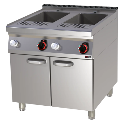 REDFOX VT 90/80 E | Vařič těstovin elektrický 33 + 33 l s podestavbou 400 V