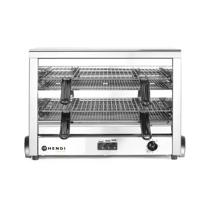 Salamander s křemíkovými tělesy MAXI GN 1/1, HENDI, 400V/4500W, 682x528x(H)455mm | 264331