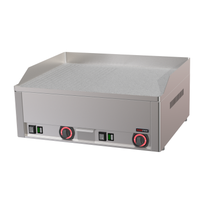 Red Fox FTHRC 60 E | Grilovací deska 65x48 elektrická durable chrom kombinovaná stolní 400 V