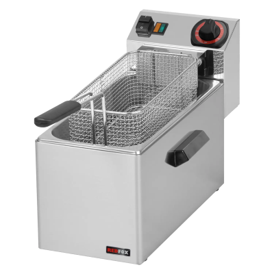 REDFOX FE 08 | Fritéza na ryby elektrická 0,75 kW/l, 8 l stolní 230 V