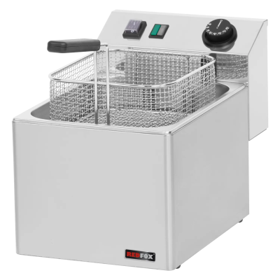 REDFOX FE 07 E | Fritéza elektrická 0,38 kW/l, 8 l stolní 230 V