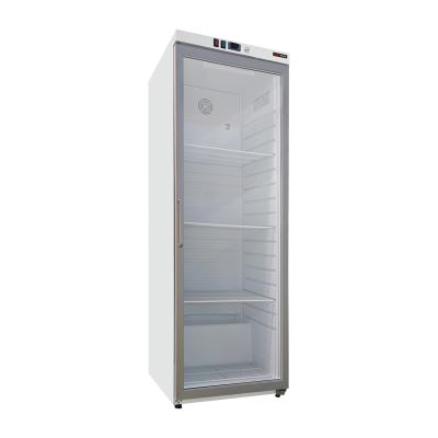 REDFOX DRR 600/G | Skříň chladicí 533 l, prosklené dveře, bílá