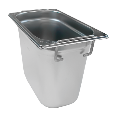 Red Fox GN 1/4-200 U | Gastronádoba GN 1/4 - 200 ucha zasouvací nerezová