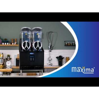 MAXIMA 09504004 | Stroj na ledovou tříšť a granitu - 1x 12 l - digitální displej