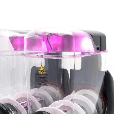 MAXIMA 09504005 | Stroj na ledovou tříšť a granitu - 2x 12 l - digitální displej